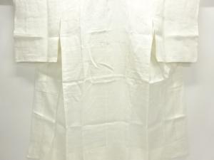 アンティーク　本麻透かし織撫子模様長襦袢